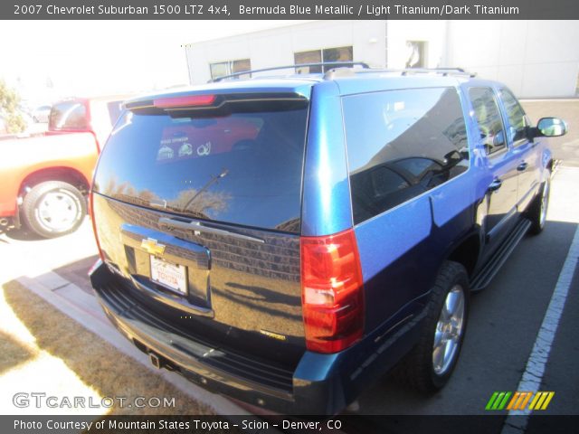 2007 Chevrolet Suburban 1500 LTZ 4x4 in Bermuda Blue Metallic