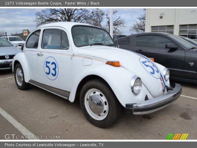1973 Volkswagen Beetle Coupe in Pastel White