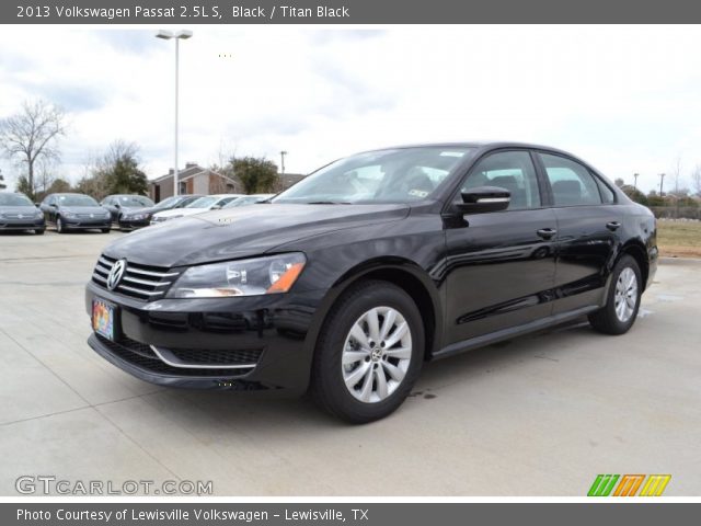 2013 Volkswagen Passat 2.5L S in Black