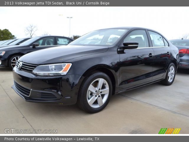 2013 Volkswagen Jetta TDI Sedan in Black Uni