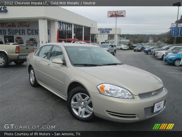 2012 Chevrolet Impala LT in Gold Mist Metallic