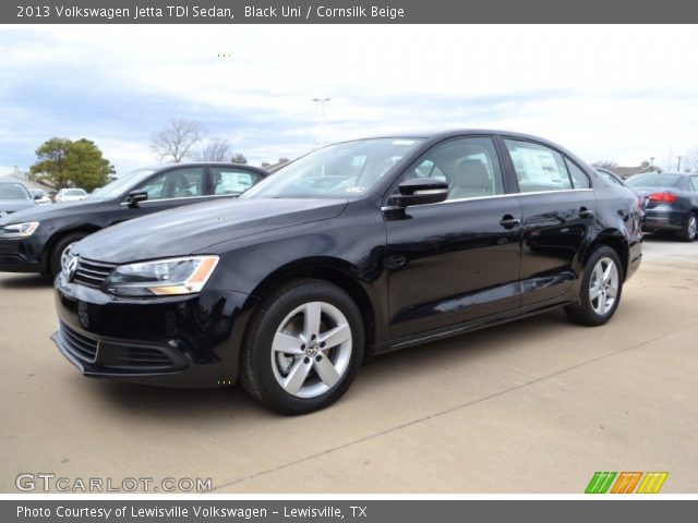 2013 Volkswagen Jetta TDI Sedan in Black Uni