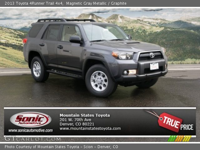 2013 Toyota 4Runner Trail 4x4 in Magnetic Gray Metallic