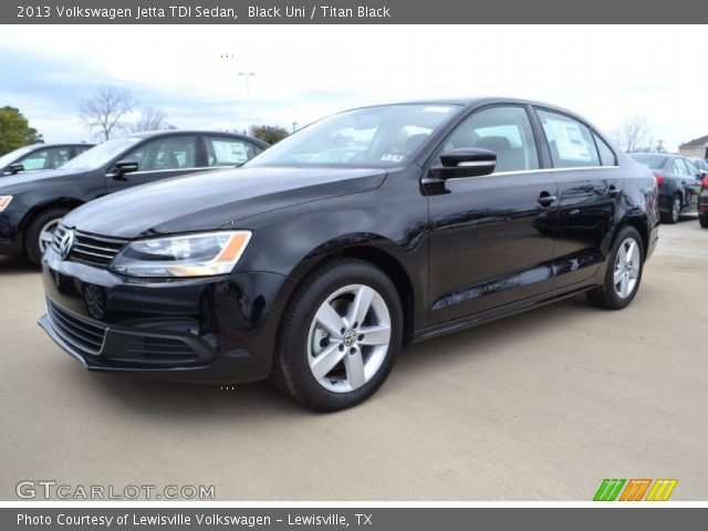 2013 Volkswagen Jetta TDI Sedan in Black Uni