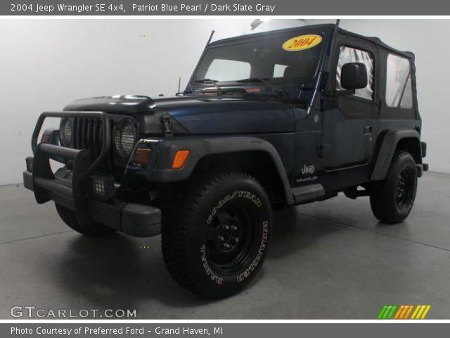 2004 Jeep Wrangler SE 4x4 in Patriot Blue Pearl