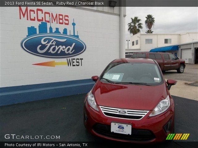2013 Ford Fiesta SE Sedan in Ruby Red