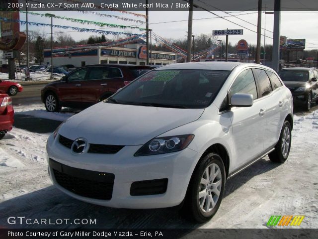 2009 Mazda CX-7 Sport AWD in Crystal White Pearl Mica