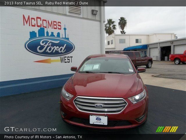 2013 Ford Taurus SEL in Ruby Red Metallic