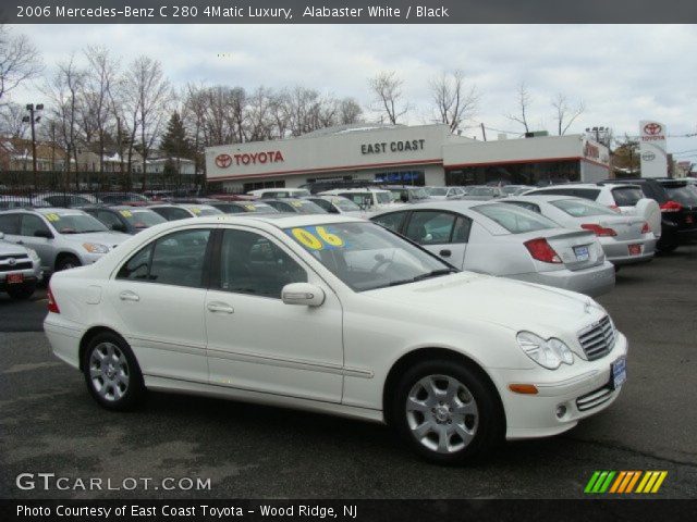 2006 Mercedes-Benz C 280 4Matic Luxury in Alabaster White