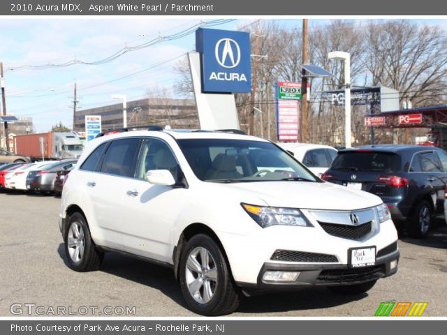 2010 Acura MDX  in Aspen White Pearl