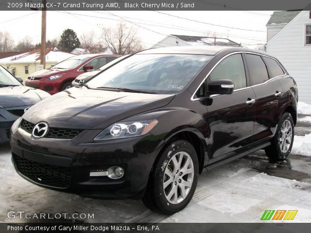 2009 Mazda CX-7 Grand Touring AWD in Black Cherry Mica