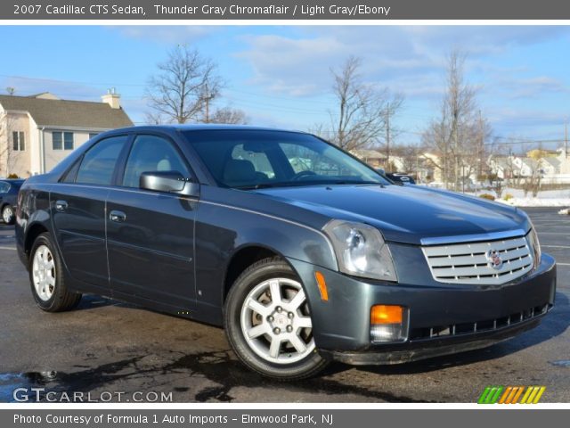 2007 Cadillac CTS Sedan in Thunder Gray Chromaflair