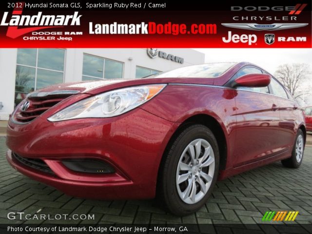 2012 Hyundai Sonata GLS in Sparkling Ruby Red