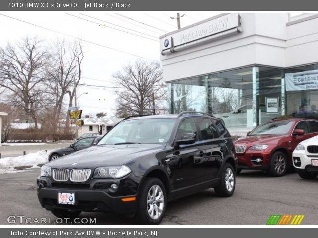 2010 BMW X3 xDrive30i in Jet Black