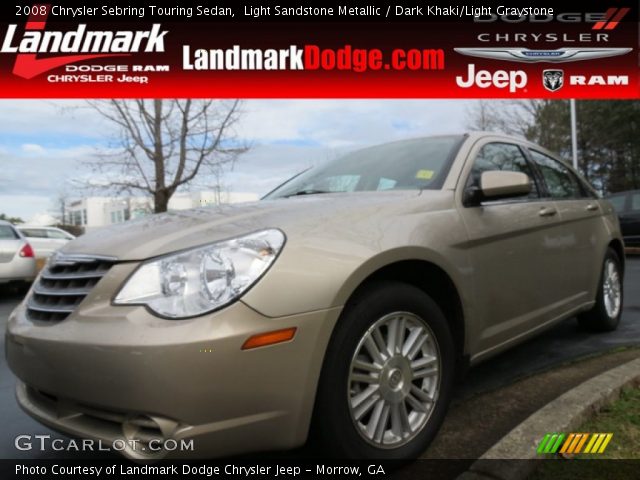 2008 Chrysler Sebring Touring Sedan in Light Sandstone Metallic