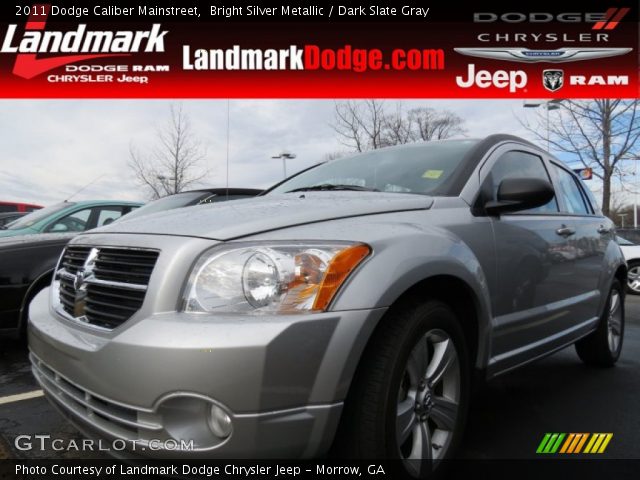 2011 Dodge Caliber Mainstreet in Bright Silver Metallic
