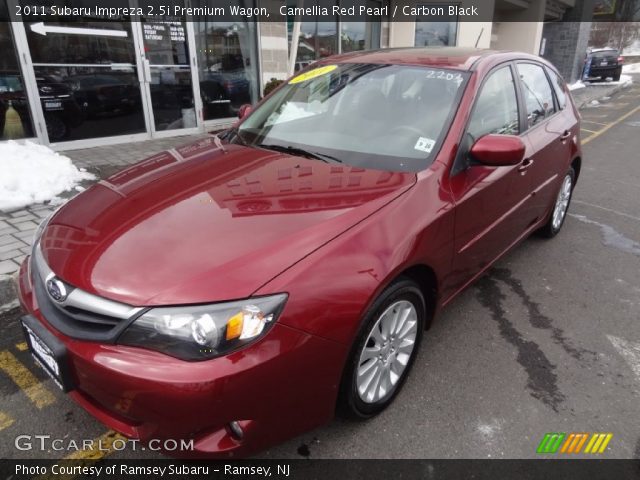 2011 Subaru Impreza 2.5i Premium Wagon in Camellia Red Pearl