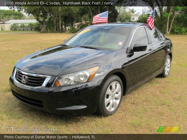 2008 Honda Accord EX-L Sedan in Nighthawk Black Pearl