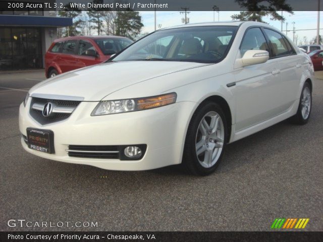 2008 Acura TL 3.2 in White Diamond Pearl