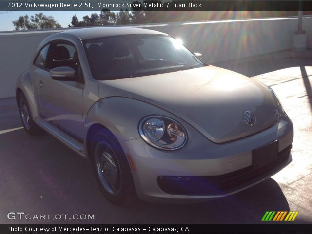 2012 Volkswagen Beetle 2.5L in Moonrock Silver Metallic