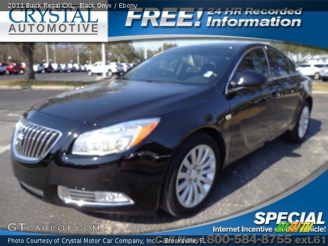 2011 Buick Regal CXL in Black Onyx