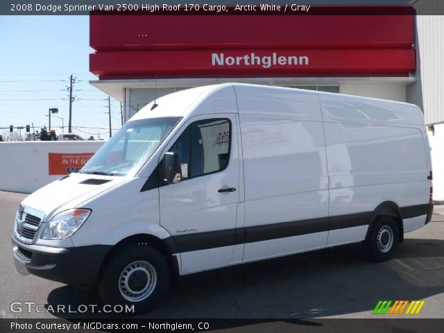 2008 Dodge Sprinter Van 2500 High Roof 170 Cargo in Arctic White