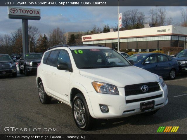 2010 Toyota RAV4 Sport 4WD in Super White