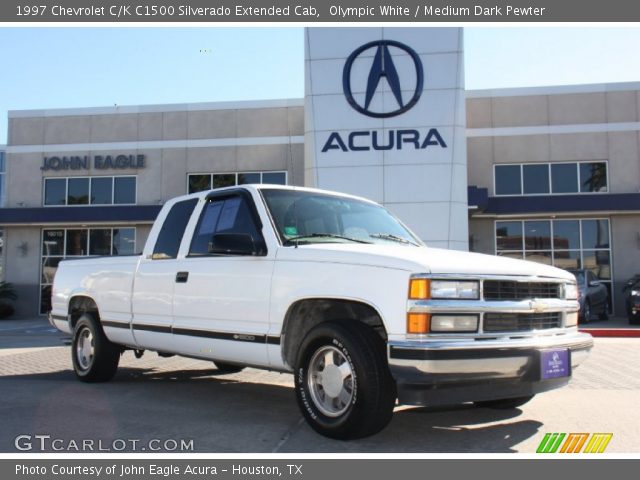 1997 Chevrolet C/K C1500 Silverado Extended Cab in Olympic White