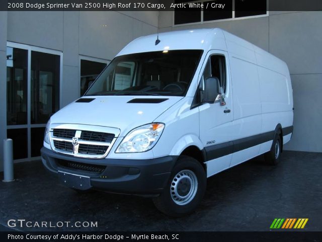 2008 Dodge Sprinter Van 2500 High Roof 170 Cargo in Arctic White