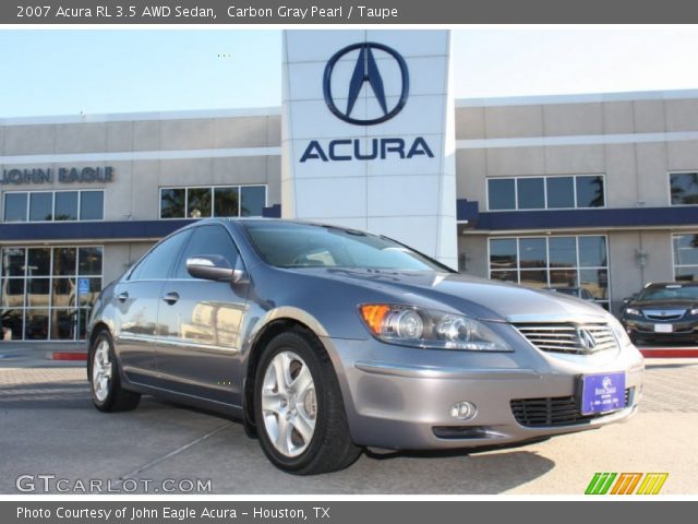 2007 Acura RL 3.5 AWD Sedan in Carbon Gray Pearl