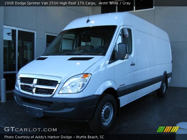 2008 Dodge Sprinter Van 2500 High Roof 170 Cargo in Arctic White