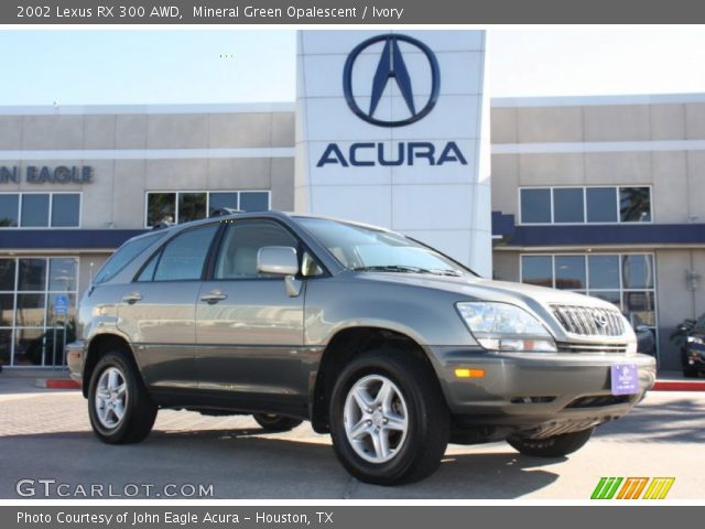 2002 Lexus RX 300 AWD in Mineral Green Opalescent