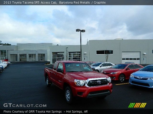 2013 Toyota Tacoma SR5 Access Cab in Barcelona Red Metallic