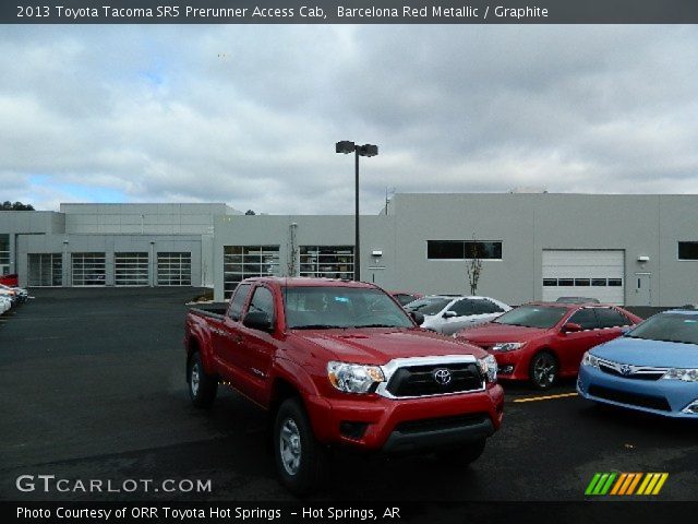 2013 Toyota Tacoma SR5 Prerunner Access Cab in Barcelona Red Metallic