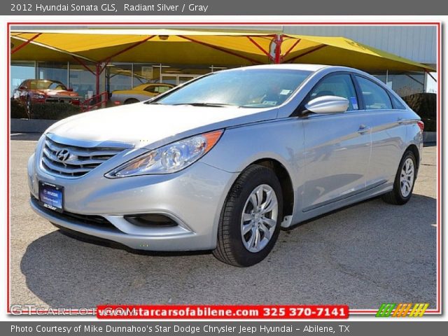 2012 Hyundai Sonata GLS in Radiant Silver