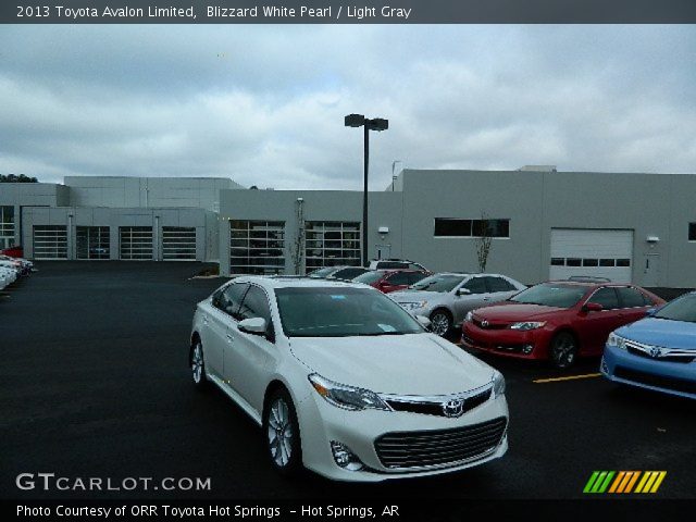 2013 Toyota Avalon Limited in Blizzard White Pearl