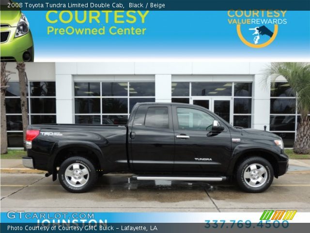 2008 Toyota Tundra Limited Double Cab in Black