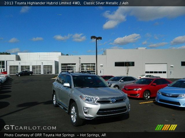 2013 Toyota Highlander Hybrid Limited 4WD in Classic Silver Metallic