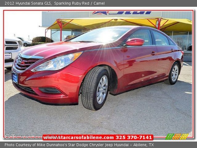 2012 Hyundai Sonata GLS in Sparkling Ruby Red