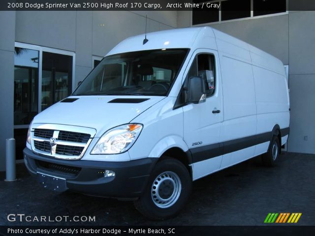 2008 Dodge Sprinter Van 2500 High Roof 170 Cargo in Arctic White