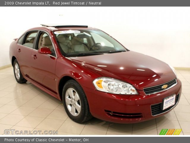 2009 Chevrolet Impala LT in Red Jewel Tintcoat