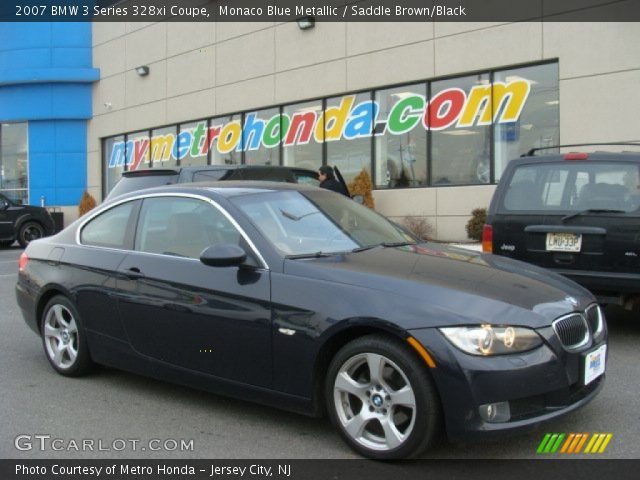 2007 BMW 3 Series 328xi Coupe in Monaco Blue Metallic