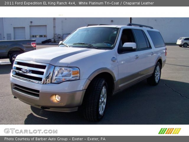 2011 Ford Expedition EL King Ranch 4x4 in White Platinum Tri-Coat