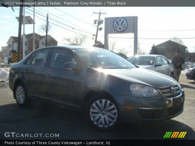 2010 Volkswagen Jetta S Sedan in Platinum Grey Metallic