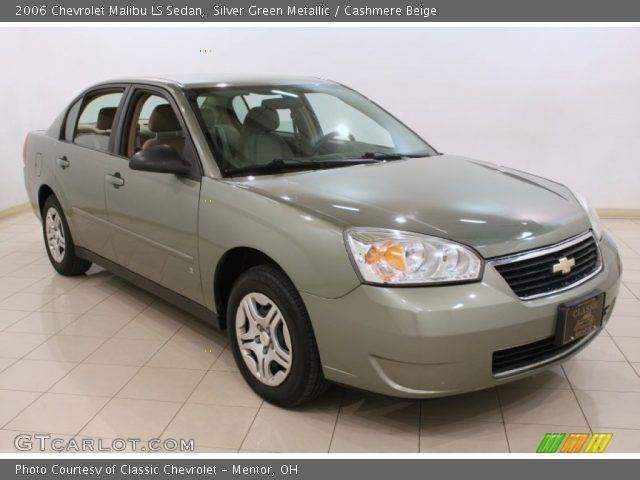 2006 Chevrolet Malibu LS Sedan in Silver Green Metallic
