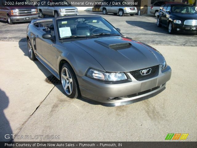 2002 Ford Mustang GT Convertible in Mineral Grey Metallic