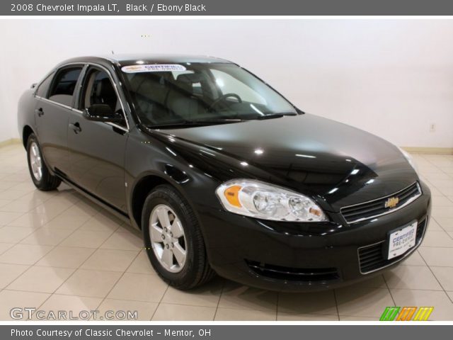 2008 Chevrolet Impala LT in Black