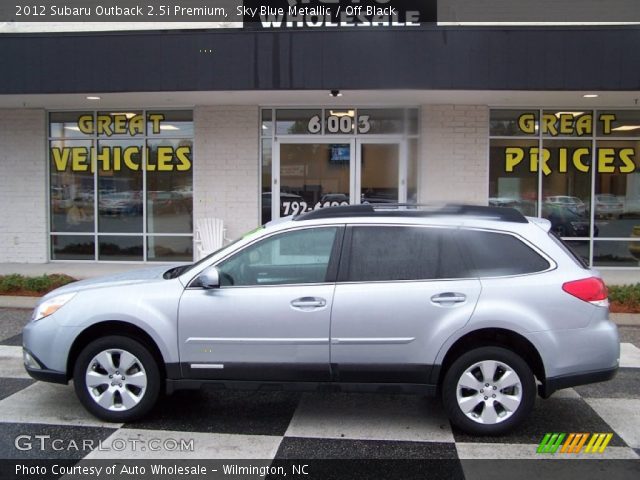 2012 Subaru Outback 2.5i Premium in Sky Blue Metallic