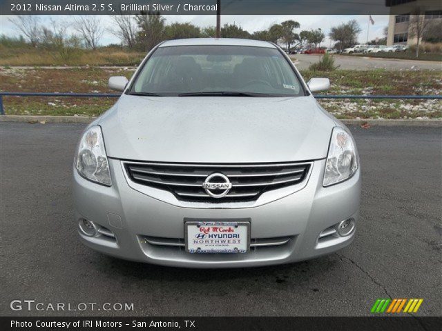 2012 Nissan Altima 2.5 S in Brilliant Silver