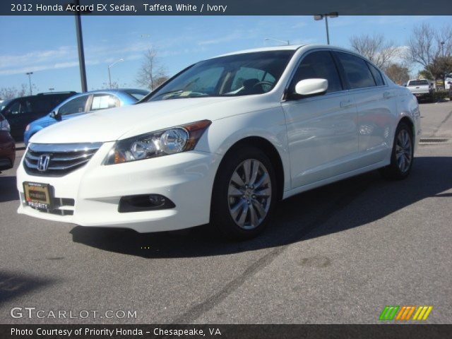 2012 Honda Accord EX Sedan in Taffeta White